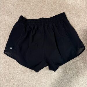 Women's Black Athletic Shorts